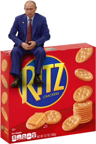 "if You're Blue And You Don't Know Where To Go To, - Crackers Ritz (400x596), Png Download