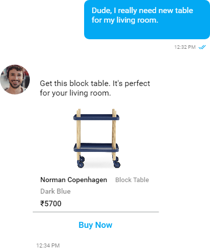 Social-shopping@2x - Normann Copenhagen - Block Side Table - Dark Grey (417x495), Png Download