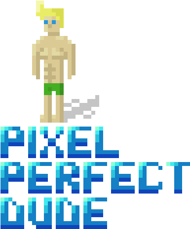 Pixel Perfect Dude (1000x1000), Png Download