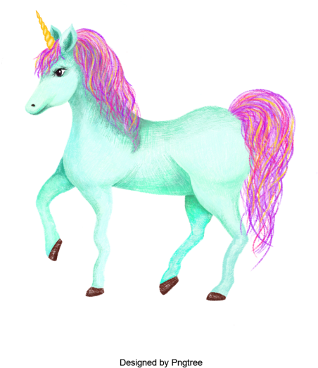 Unicorn, 123 Png And Psd - Portable Network Graphics (640x640), Png Download