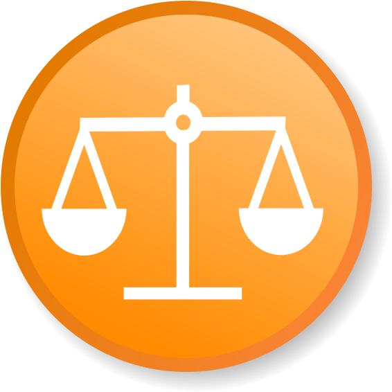 Scales Even Icon - Scales Icon (620x620), Png Download