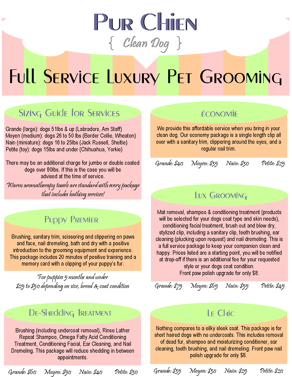Pur Chien Grooming - Buddy Gourmet (1237x1647), Png Download
