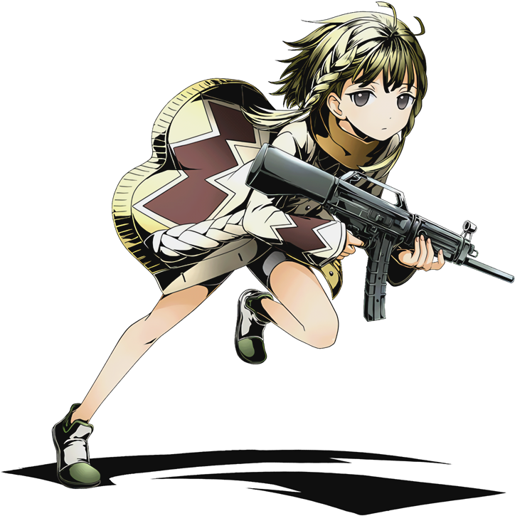 Resized To 83% Of Original - Black Bullet Divine Gate (1024x1024), Png Download