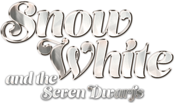 Snow White And The Seven Dwarfs - Calligraphy (600x353), Png Download