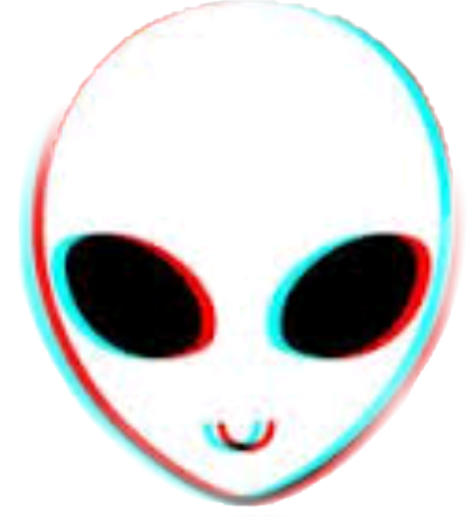 Tumblr Imagem Foto Fototumblr Adesivo Tumblr - Alien Png (468x527), Png Download