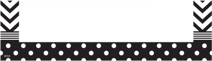 Chevrons And Dots Magnetic (700x700), Png Download