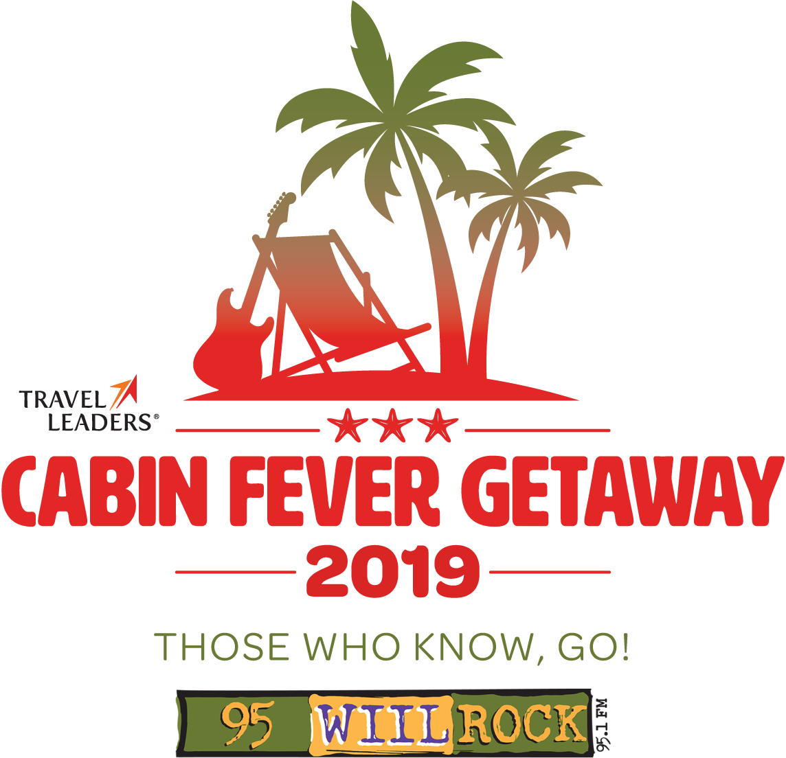 2019 95 Wiil Rock Tom & Emily Morning Show Cabin Fever - Palm Tree Surf Logo (1144x1104), Png Download