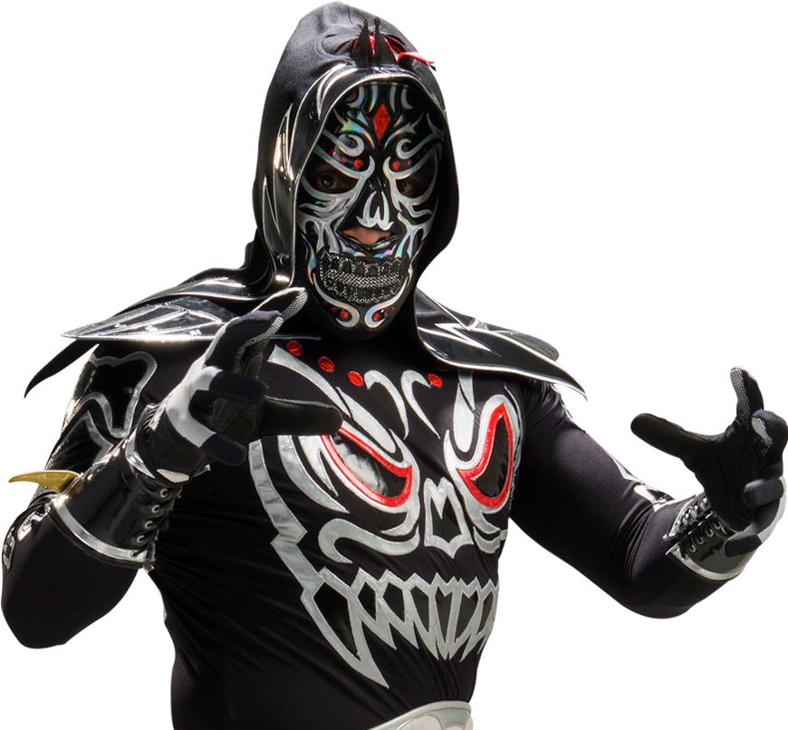 Parka Negra - Aaa La Parka Negra (870x806), Png Download