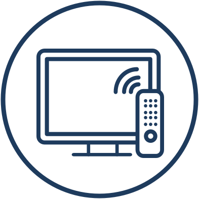 Edgewater Resort - Remote Screen Icon (393x393), Png Download