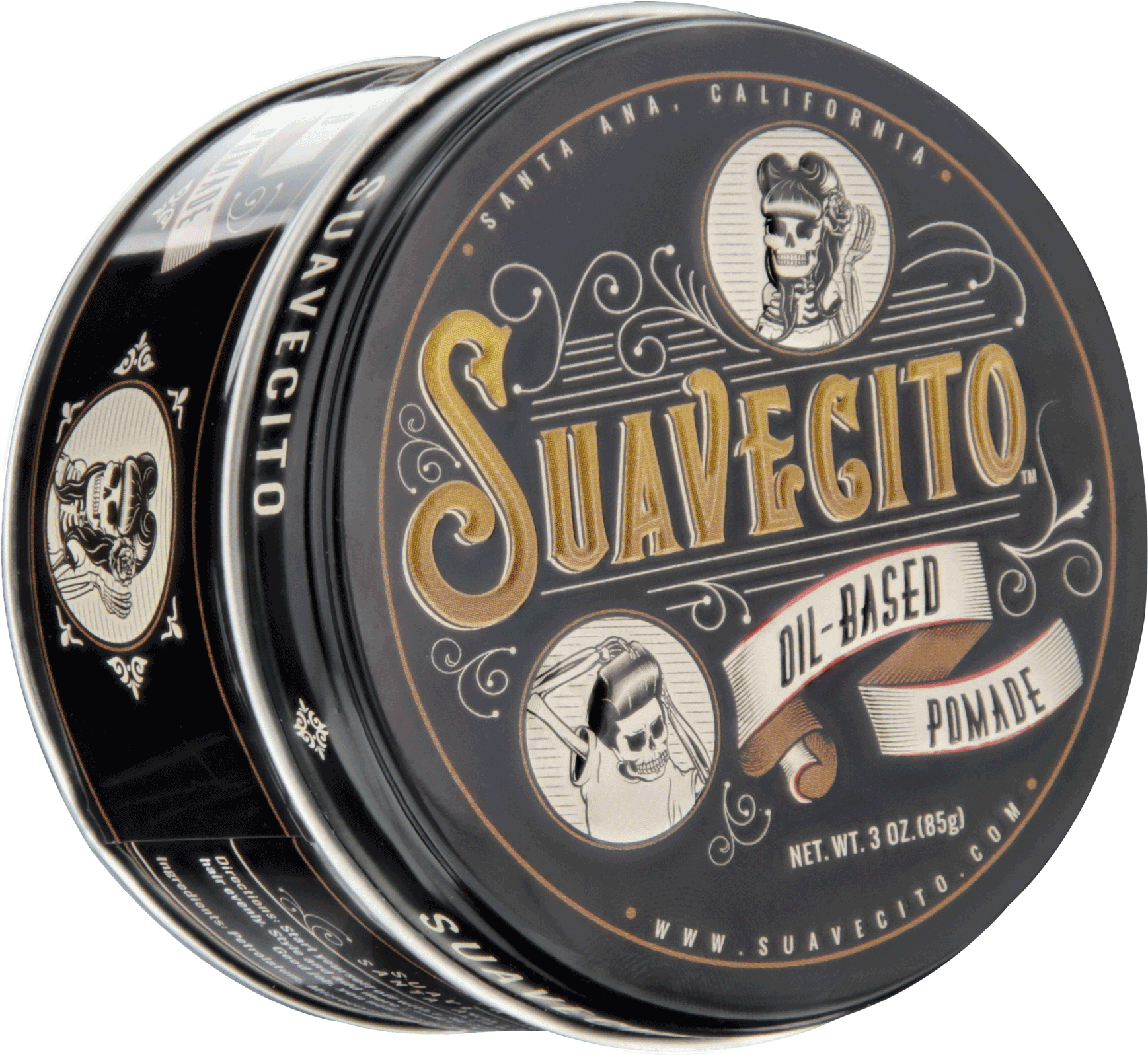 Oil Based Pomade - Suavecito Oil Based Pomade Review (2048x1638), Png Download
