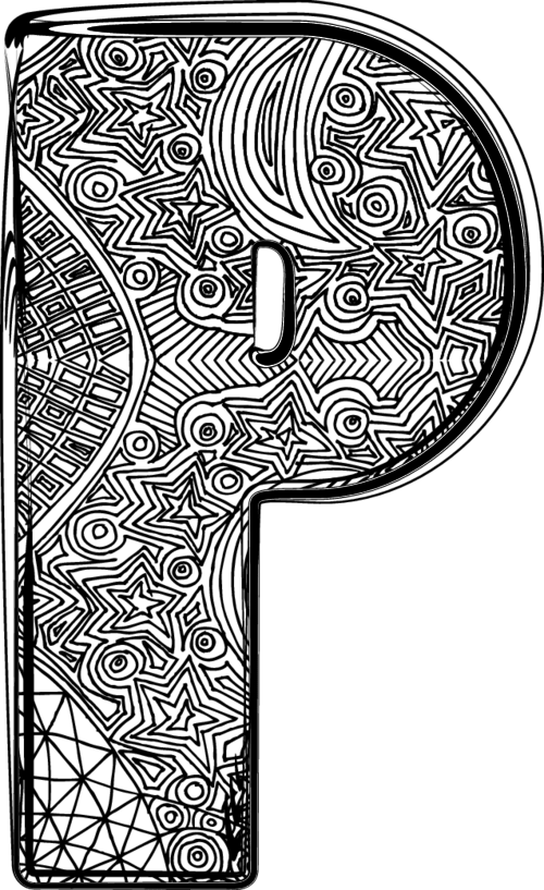 Letter (500x817), Png Download