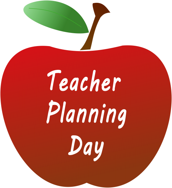 Teacher Planning Day No School (550x600), Png Download