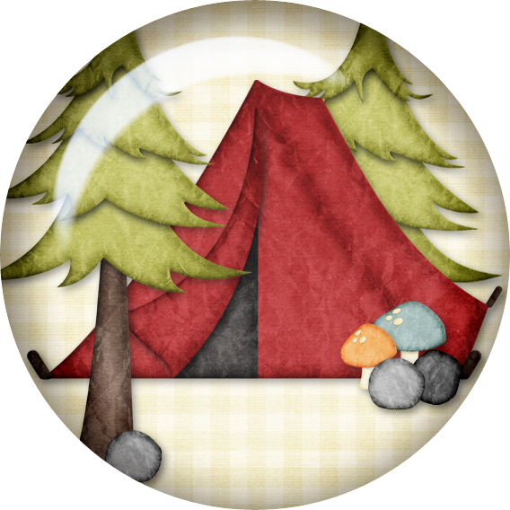 Jss Happycamper Flair 6 - Camping (568x568), Png Download