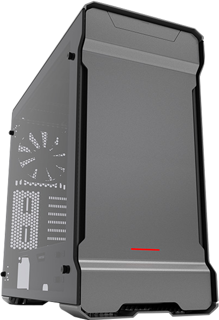 Phanteks Enthoo Evolv Atx Tempered Glass-anthracite - Phanteks Enthoo Evolv Anthracite (750x750), Png Download