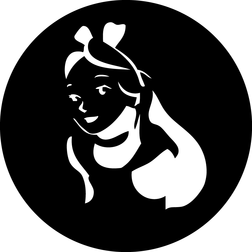 Alice In Wonderland - Alice In Wonderland Pumpkin Stencils (870x870), Png Download