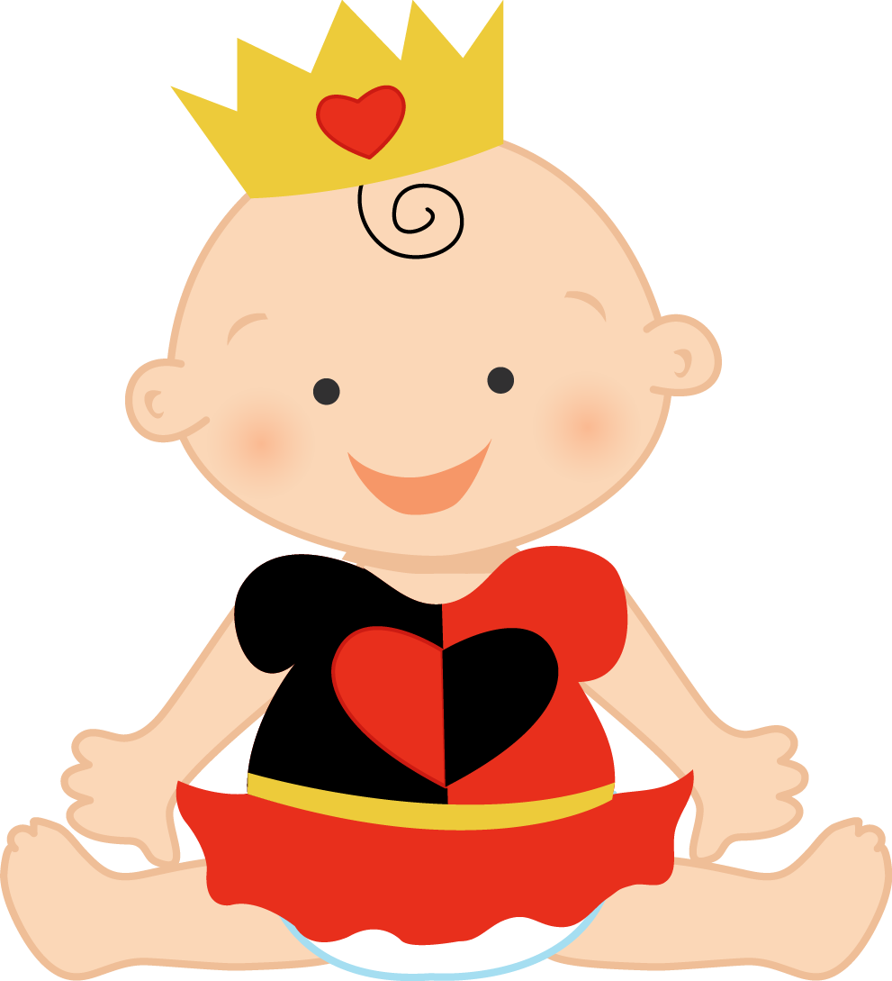 Clipart Baby, Paper Piecing, Baby Baby, Clip Art, Baby - Alice In Wonderland Cute Png (991x1089), Png Download