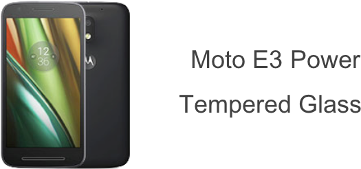 Moto E3 Power Tempered Glass For Display Protection - Moto E3 Power Tempered Glass (620x264), Png Download