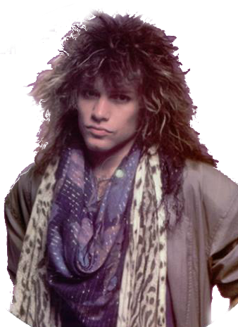 Jon Bon Jovi Png By Mileycant99bj-d58jcrs - Jon Bon Jovi 80s (338x465), Png Download