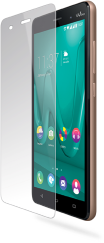 Tempered Glass Screen Protector 0,33mm - Wiko Screen Saver Lite Tempered Ufeel (308x547), Png Download