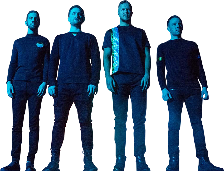 Imagine Dragons - Imagine Dragons No Background (1000x836), Png Download