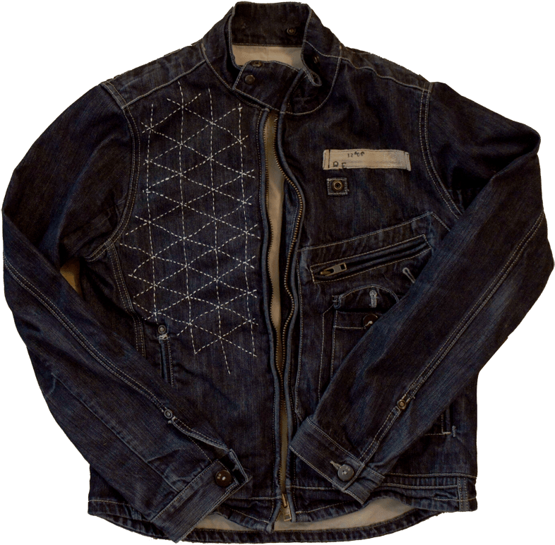 Modern Denim Fashion - Sashiko Stitching (1200x800), Png Download