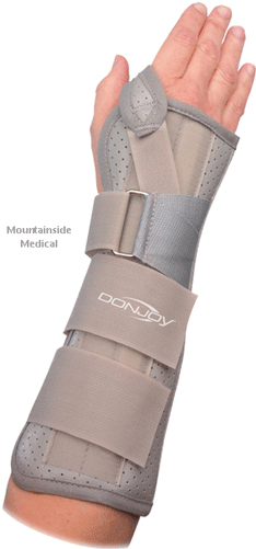 Buy Donjoy Contoured Wrist And Forearm Splint Online - Splints For Broken Wrist (500x500), Png Download