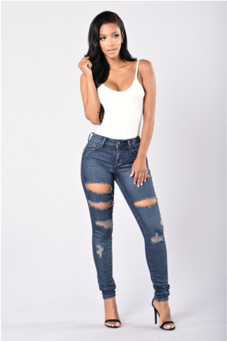 Hit The Strip Distressed Skinny Jeans - Silver Dress Code For Men (480x480), Png Download