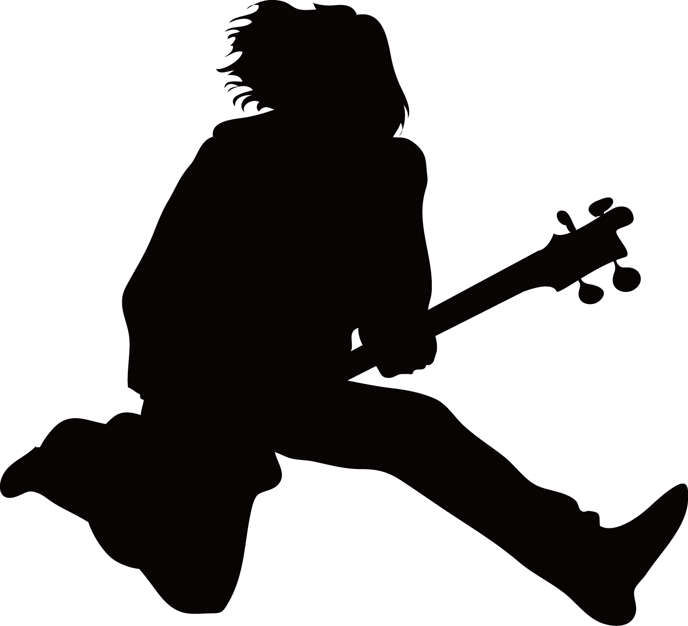 Yükle Musician Silhouette - Tocando Guitarra Vector (1367x1244), Png Download