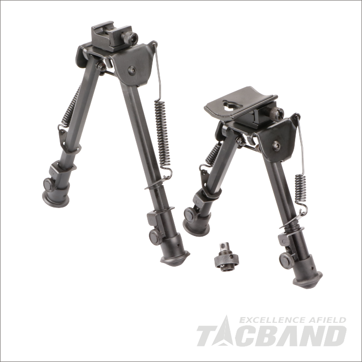 Bpd Series Hunting Shooting Bipod Mounting On Rifle - Leapers Inc. Rubber Feet Bipod,height 8.3 Inch-12.7 (710x710), Png Download