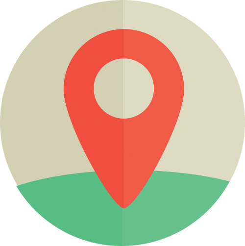 The Location Of - Animasi Lokasi Png (500x502), Png Download