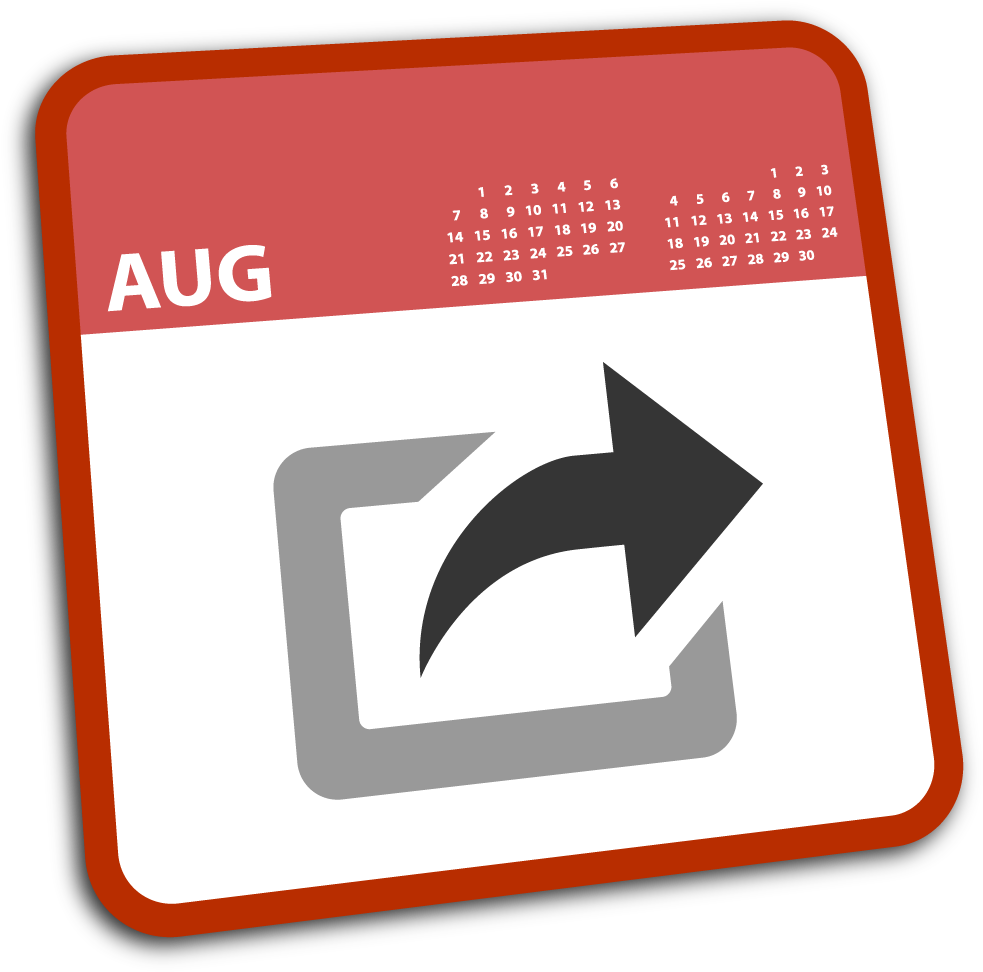Source - A4 - Mzstatic - Com - Report - Blank App Icon - Export To Calendar (1024x1024), Png Download
