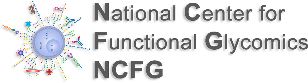 National Center For Functional Glycomics - Black-and-white (1021x314), Png Download