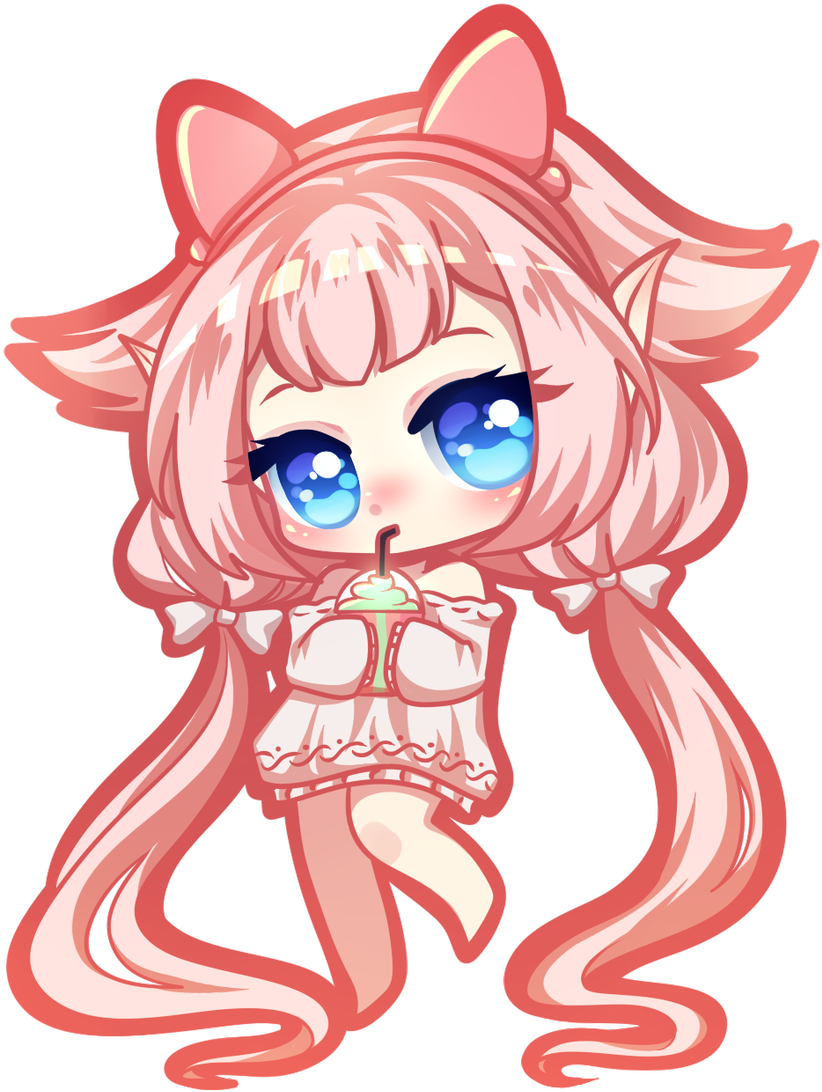Macy May On Twitter - Chibi (1081x1200), Png Download