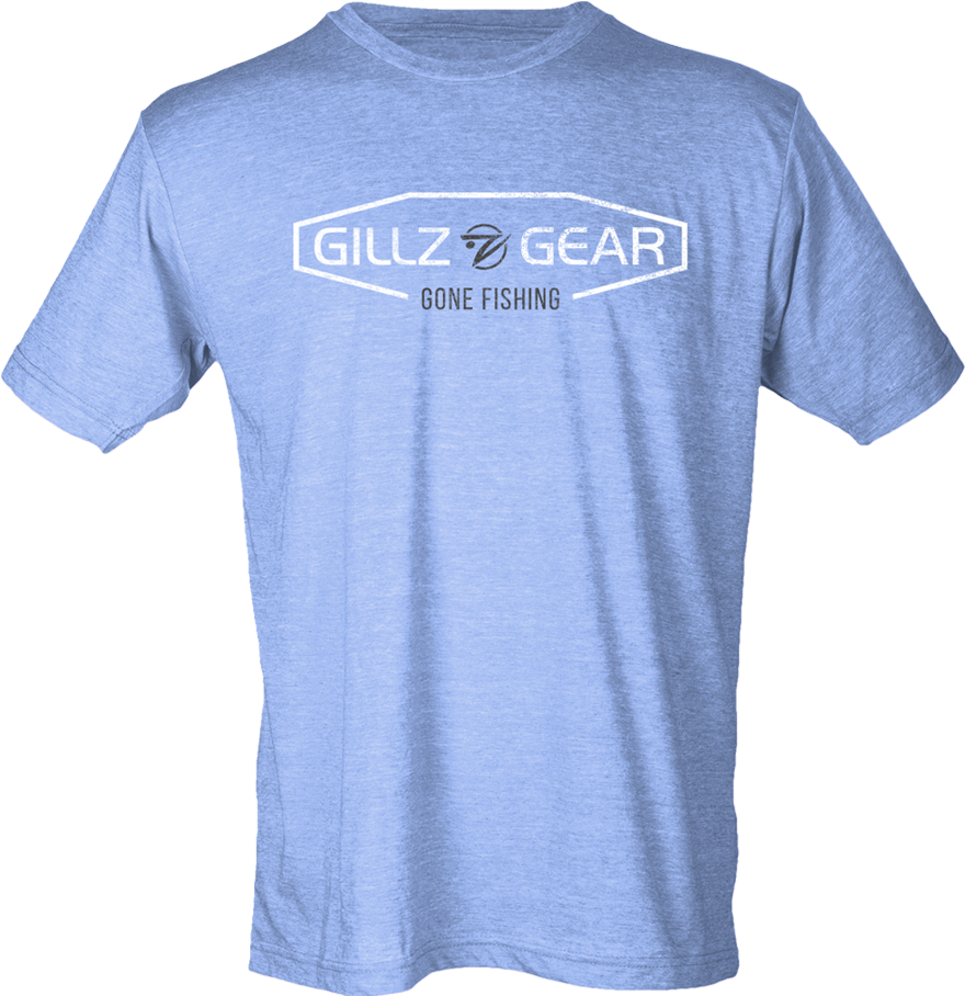 Gillz Men's Gone Fishing - Reel Life Shirt (1024x1024), Png Download