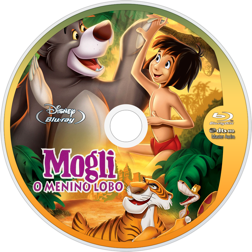 The Jungle Book Movie Fanart Fanart Tv - Jungle Book Dvd (1000x1000), Png Download