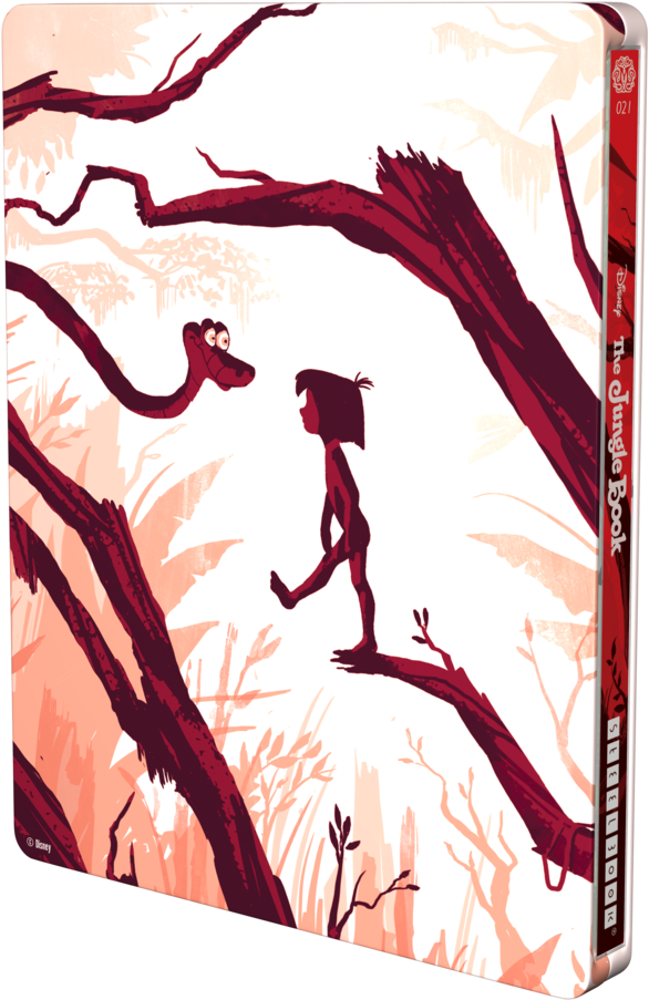 2017 Disney - Jungle Book Mondo Steelbook (966x1024), Png Download
