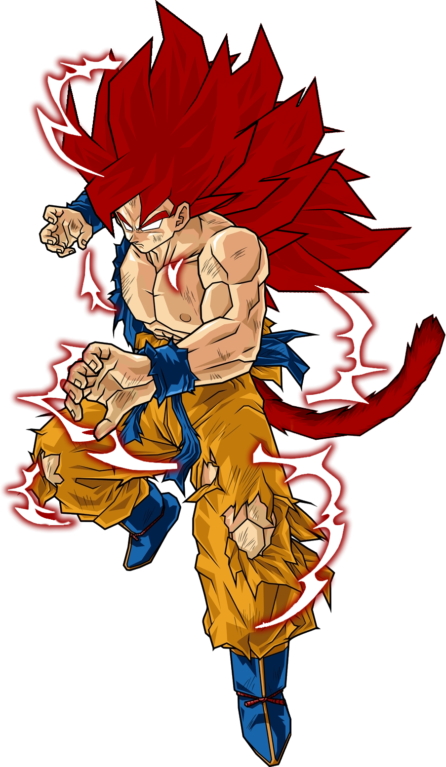 Goku Ssj9 By Db Own Universe Arts-d3bk8s7 - Dragon Ball Z Goku (903x1554), Png Download