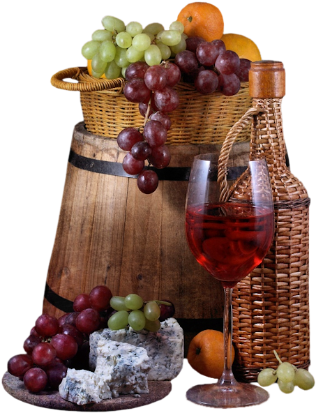 Wine (473x615), Png Download