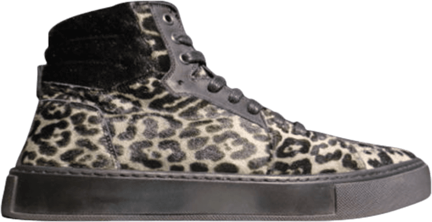 Yves Saint Laurent Malibu 2 High 'leopard' - Sneakers (850x438), Png Download