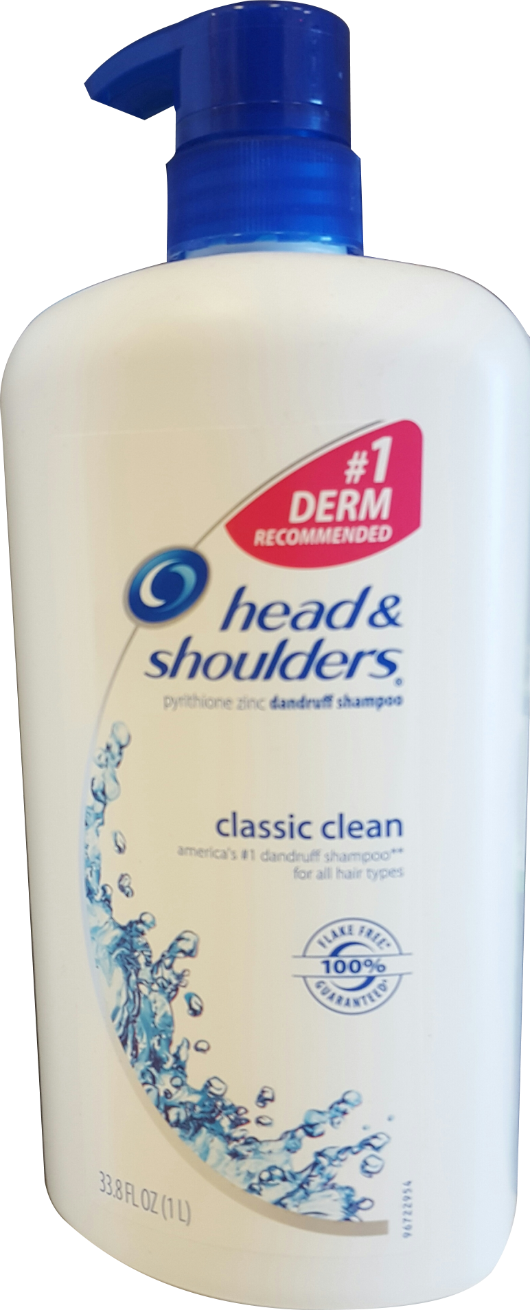 Head & Shoulders Dandruff Shampoo - Head And Shoulders Shampoo Bottle (772x1906), Png Download