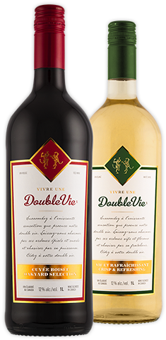 Double - Double Vie Vin (275x550), Png Download