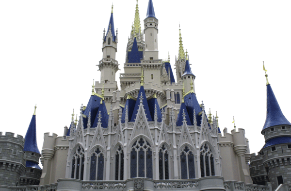 Defending Your Castle - Disney World, Cinderella Castle (600x393), Png Download