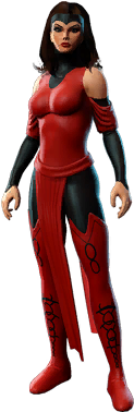 Scarlet Witch - Scarlet Witch The Crossing Costume (300x420), Png Download