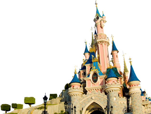 Disneyland Paris Website - Disneyland Paris Castle Png (637x483), Png Download