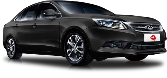 Chery Arrizo - Honda Brv Black In Showroom (600x310), Png Download