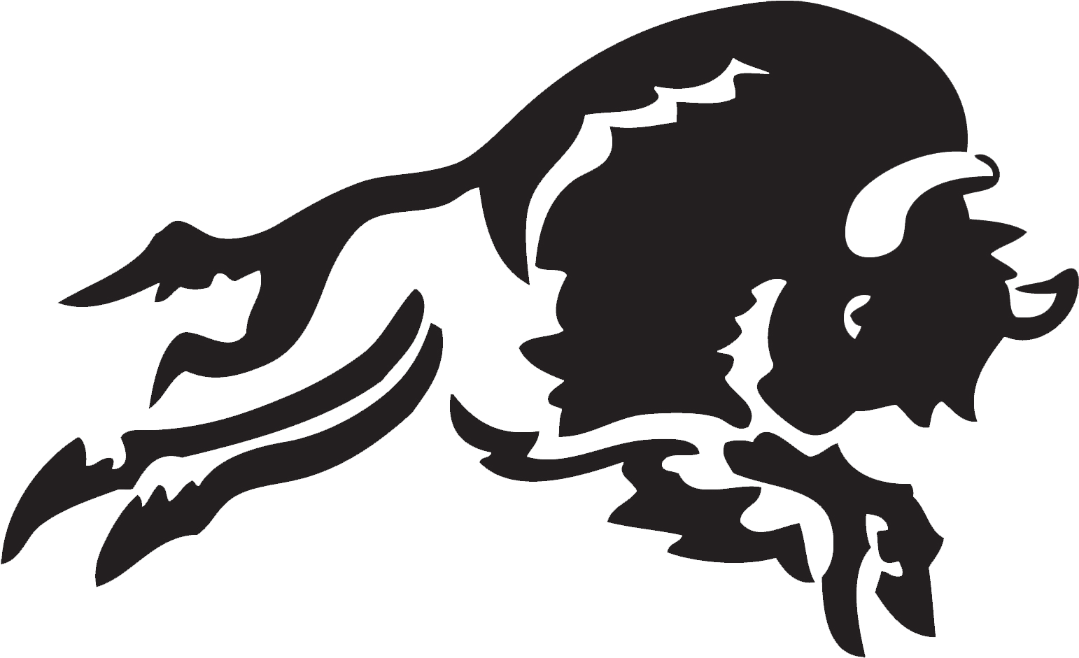 Salish Kootenai College Bison (1553x952), Png Download