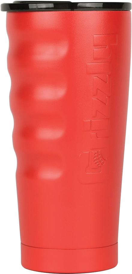 Grizzly Gear Grip Cup 20 Oz-textured Red - Caffeinated Drink (1200x1050), Png Download