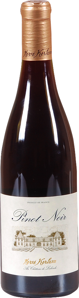 Pinot Noir Vin De France - Wine (261x982), Png Download