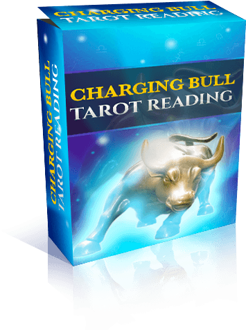 The Charging Bull Tarot Reading Will Reveal The Path - Box (500x513), Png Download