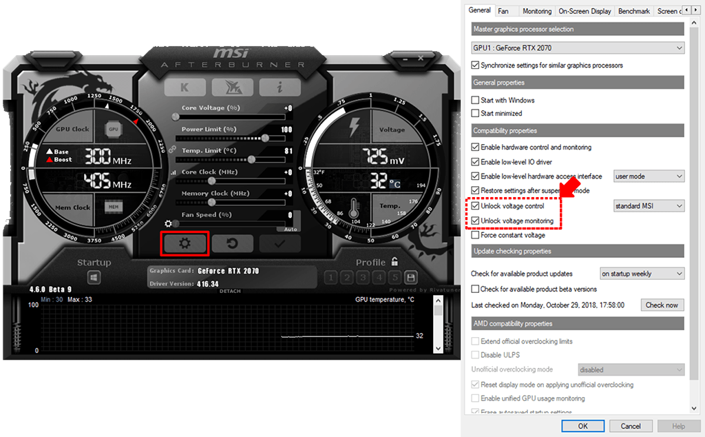 Before You Start The Process Of Oc Scanner, We Recommend - Msi Afterburner 1070 Ti (1024x634), Png Download